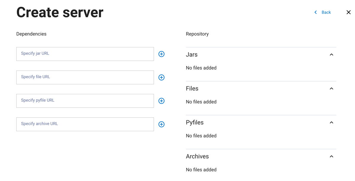 Connect server create 2