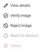 Create new image form